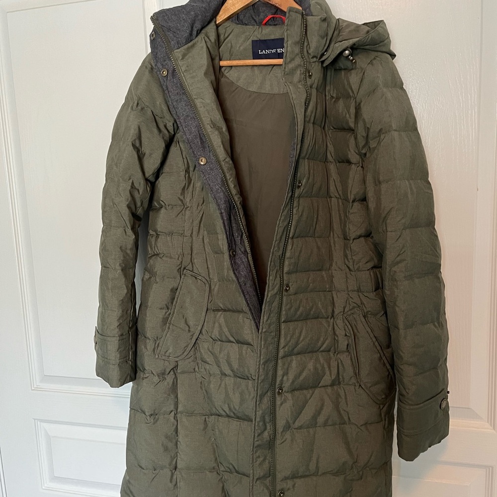 Women’s Landsend quilted coat